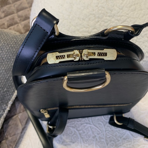 LOUIS VUITTON Epi Mabillon Backpack Black M52232 LV Auth 83122 - Picture 7 of 16